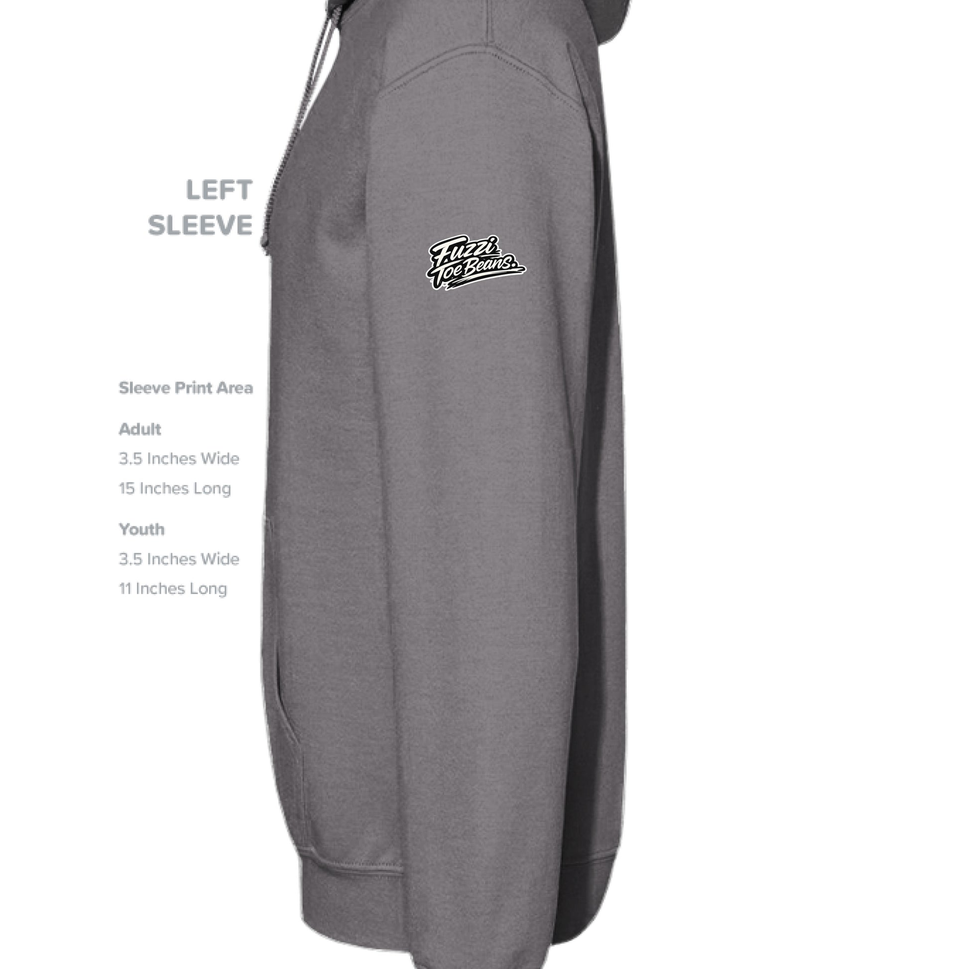 Charcoal Grey - SLEEVE_LEFT
